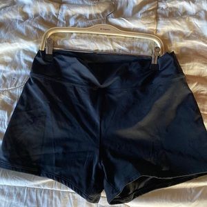 Venus Black Swim Shorts. Size 10. Black.